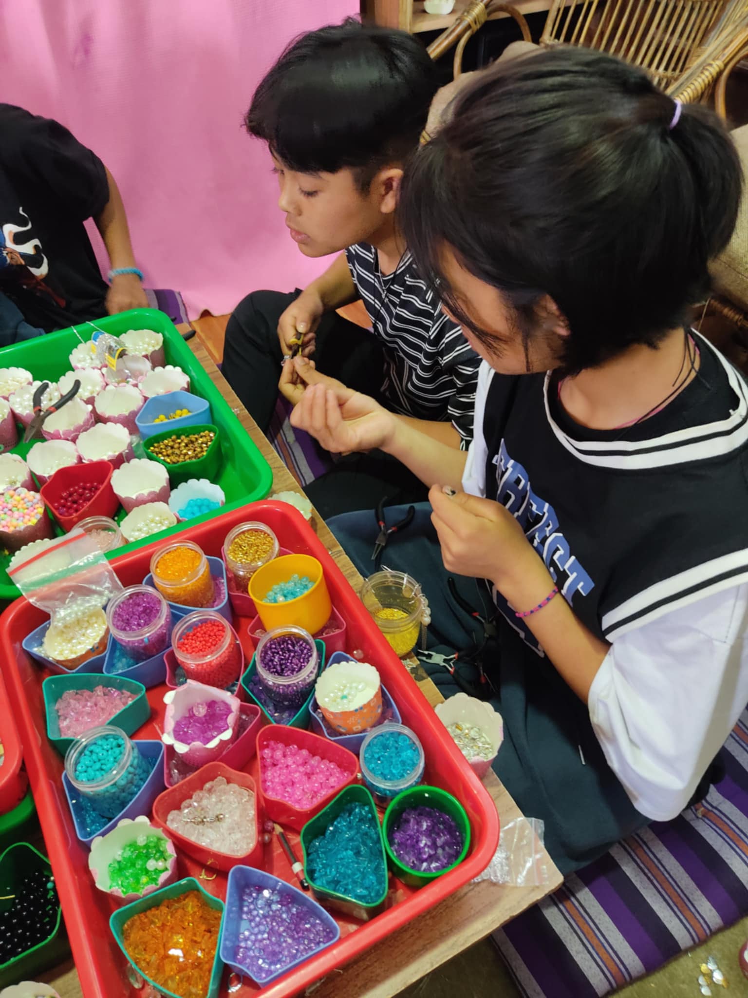 Children in classroom